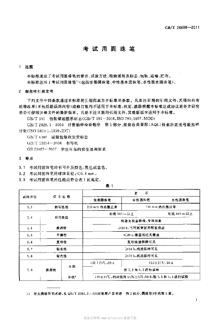 GB/T 26699-2011 标准预览