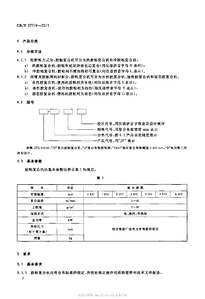 GB/T 27719-2011 标准预览