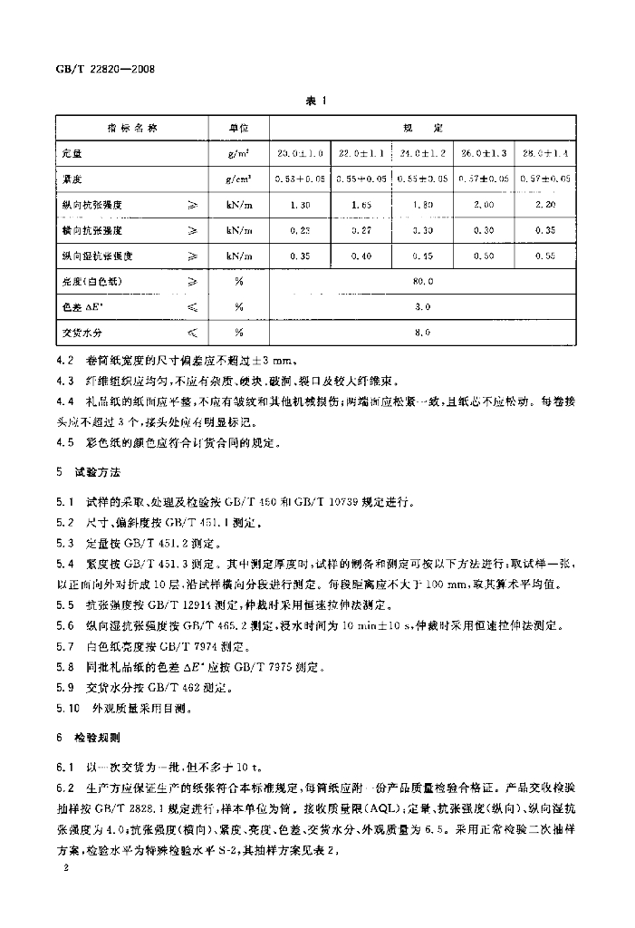 GB/T 22820-2008 标准预览