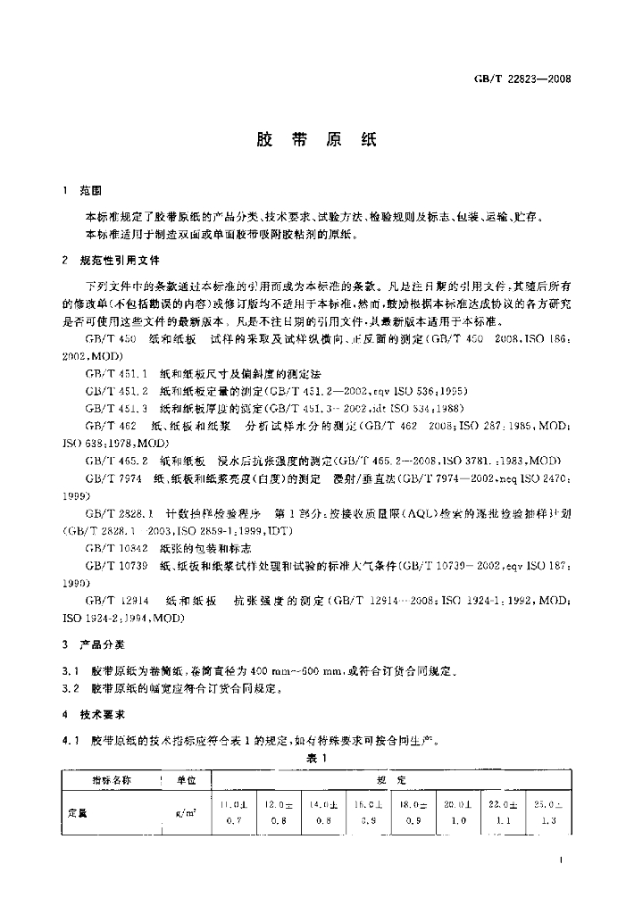 GB/T 22823-2008 标准预览