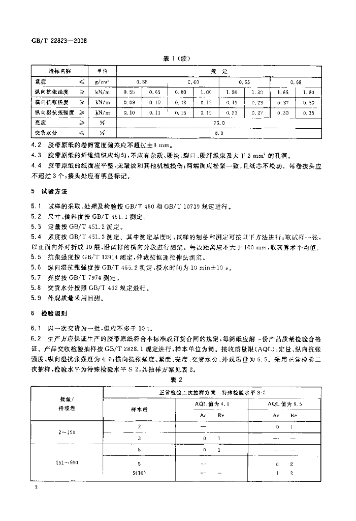 GB/T 22823-2008 标准预览