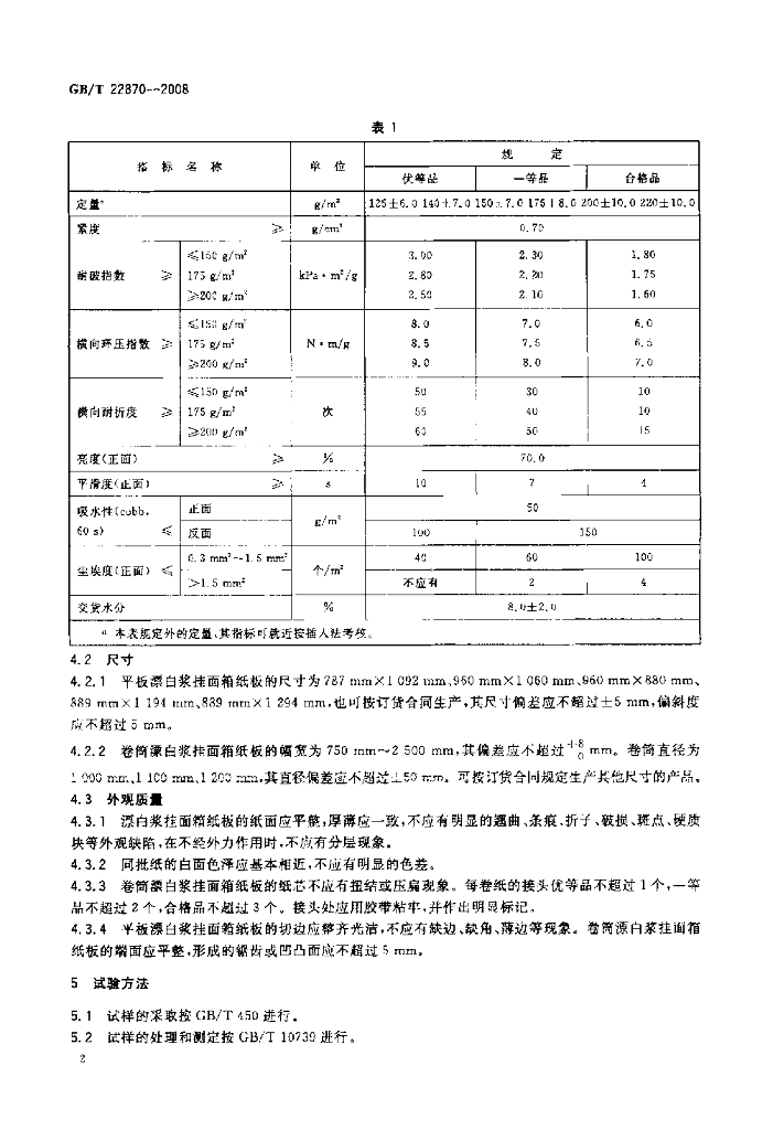 GB/T 22870-2008 标准预览