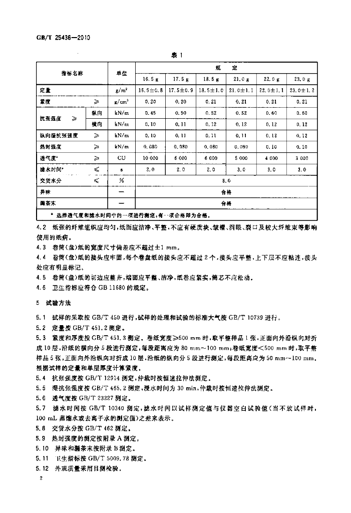GB/T 25436-2010 标准预览