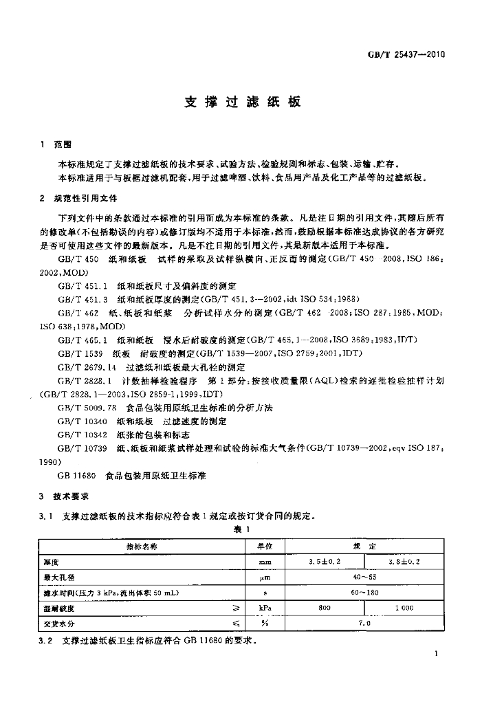 GB/T 25437-2010 标准预览
