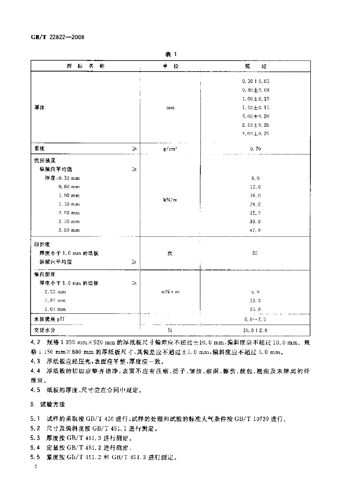 GB/T 22822-2008 标准预览