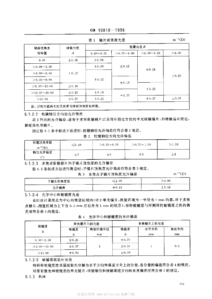 GB 10810-1996 标准预览