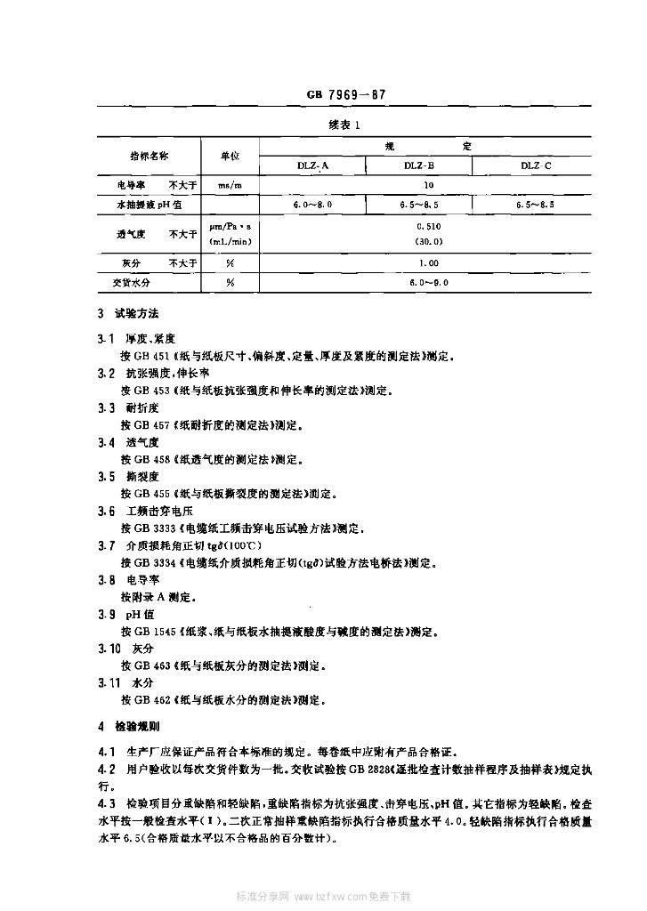GB 7969-1987 标准预览