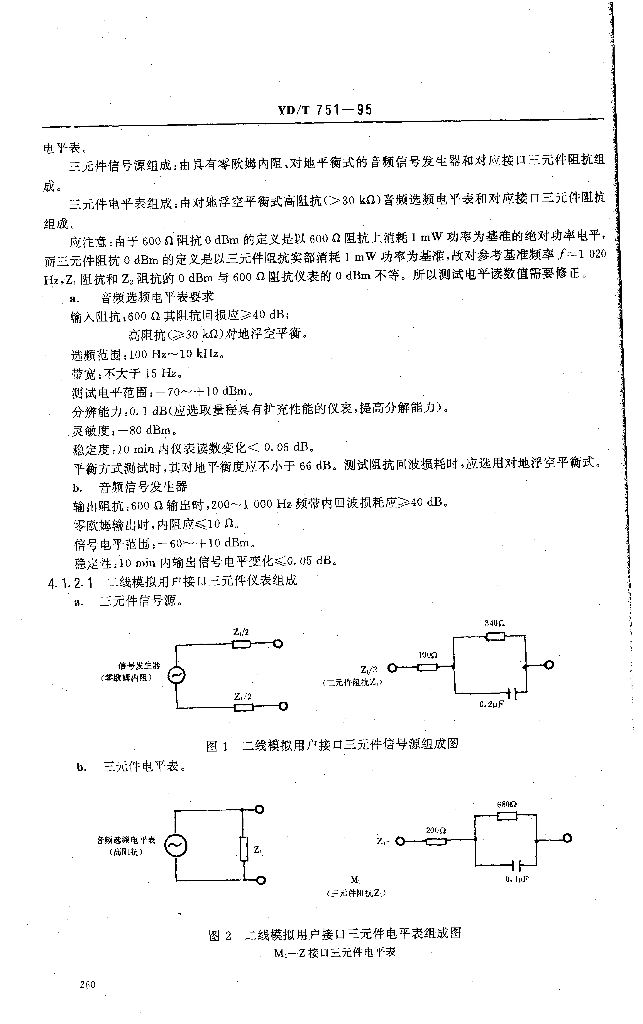 YD/T 751-1995 标准预览
