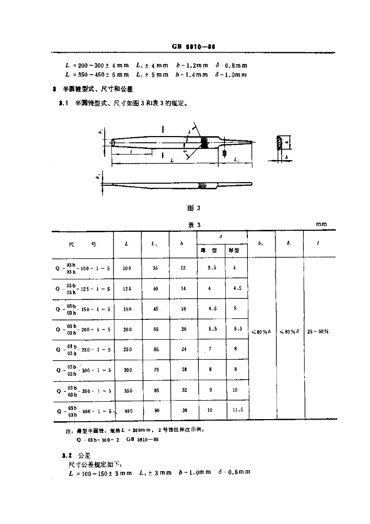 GB 5810-1986 标准预览