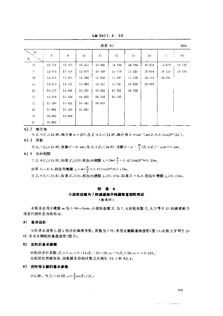 GB 9821.4-1988 标准预览