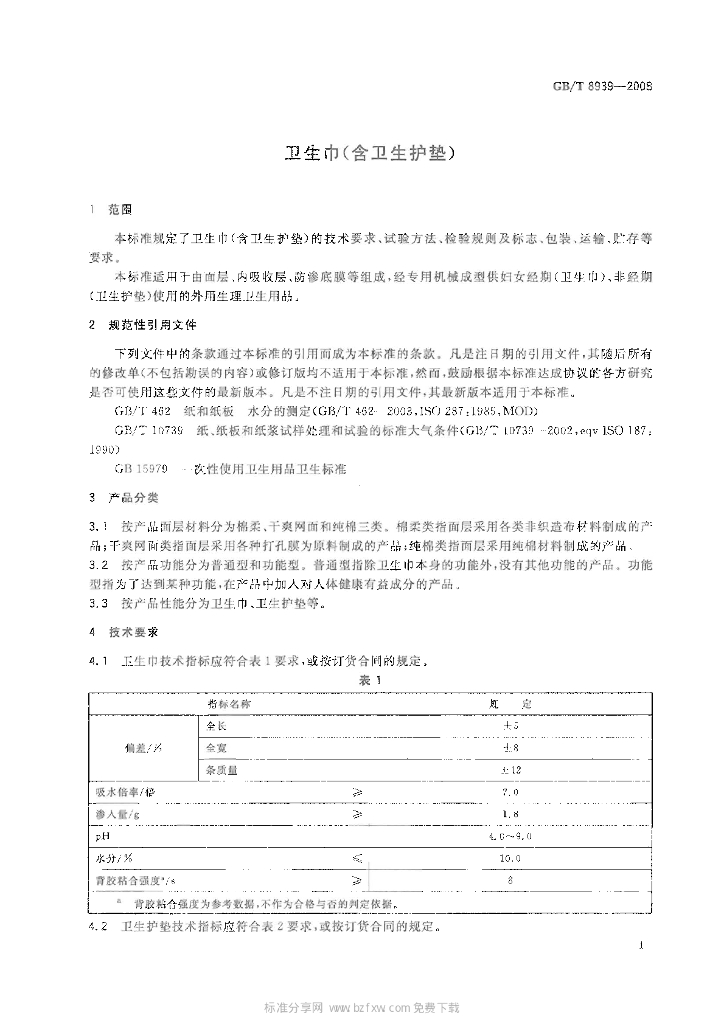 GB/T 8939-2008 标准预览