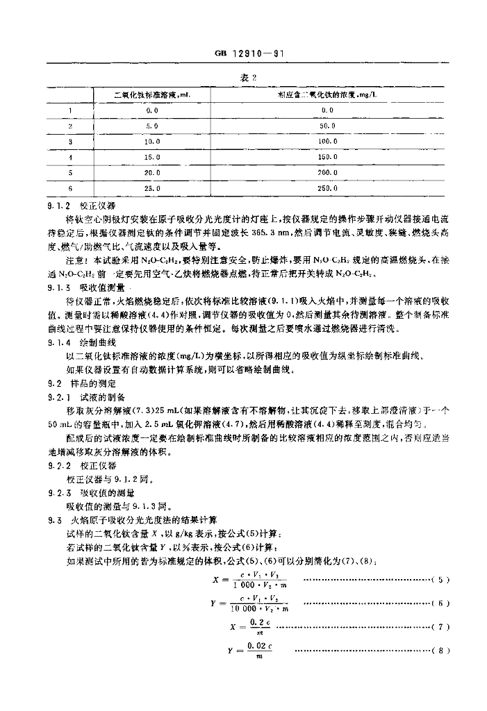 GB 12910-1991 标准预览