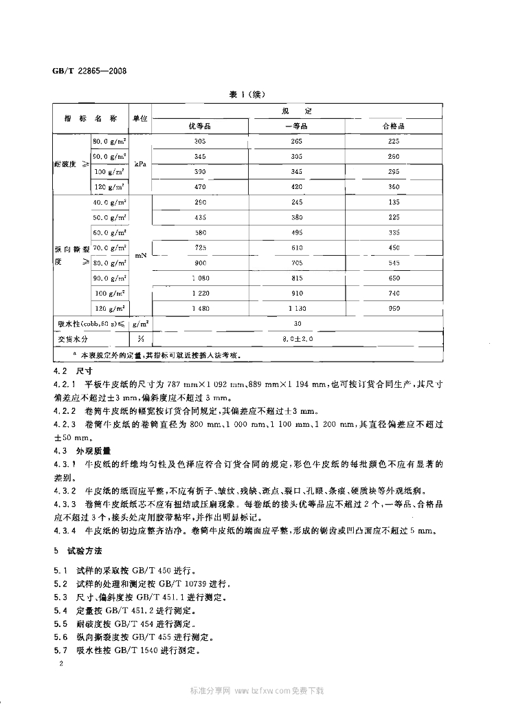GB/T 22865-2008 标准预览