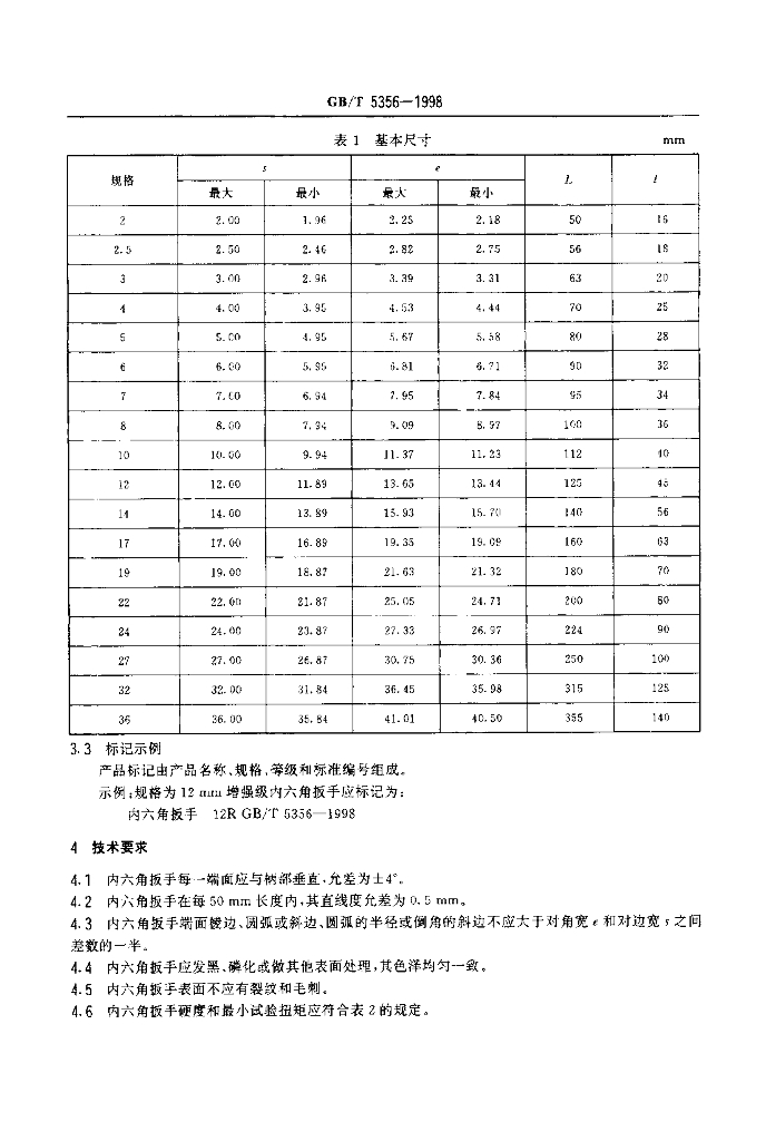 GB/T 5356-1998 标准预览