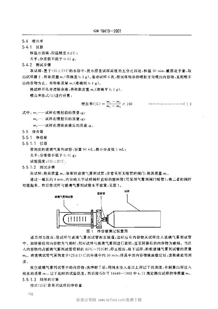 GB 18419-2001 标准预览