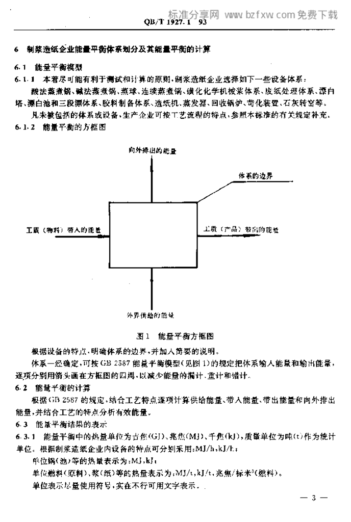 QB/T 1927.1-1993 标准预览