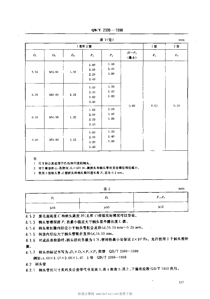 O8T 2399-1998 标准预览