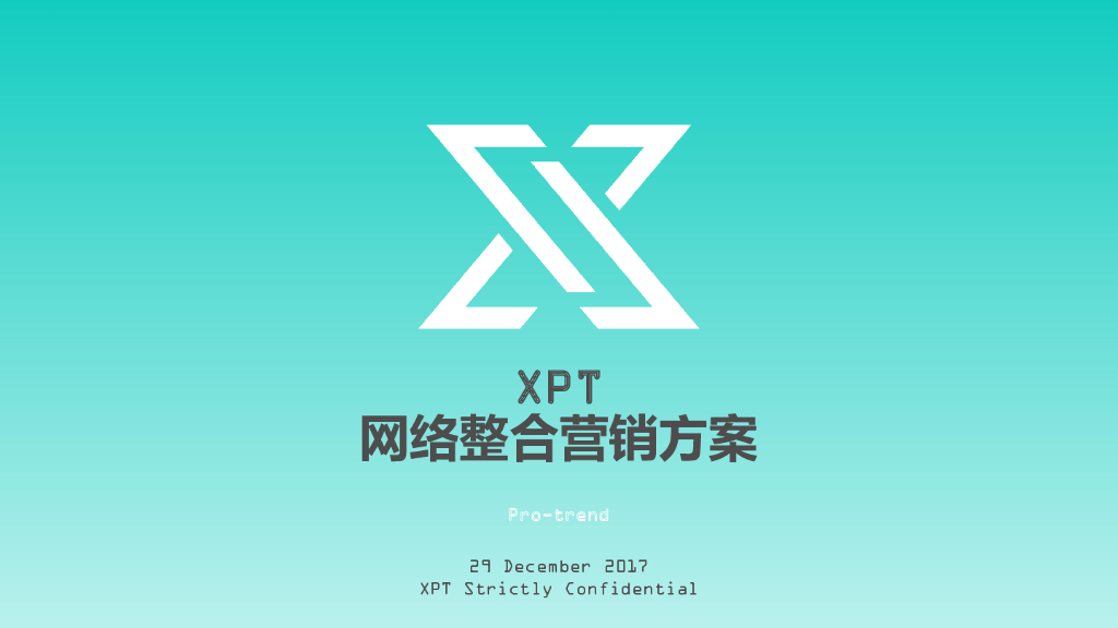 2017年XPT品牌传播策略方案
