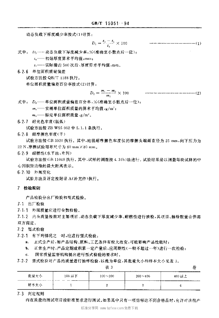 GB/T 15051-1994 标准预览