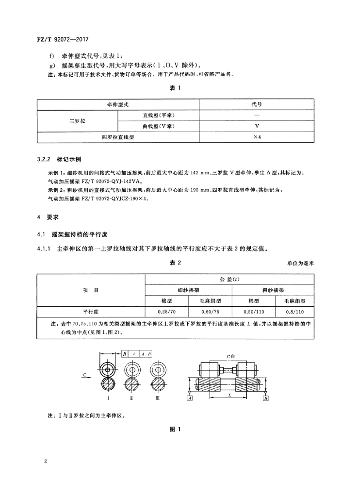 FZ/T 92072-2017 标准预览