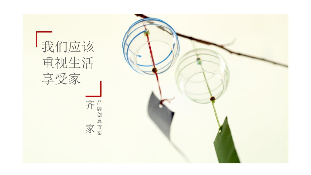 齐家网品牌创意方案