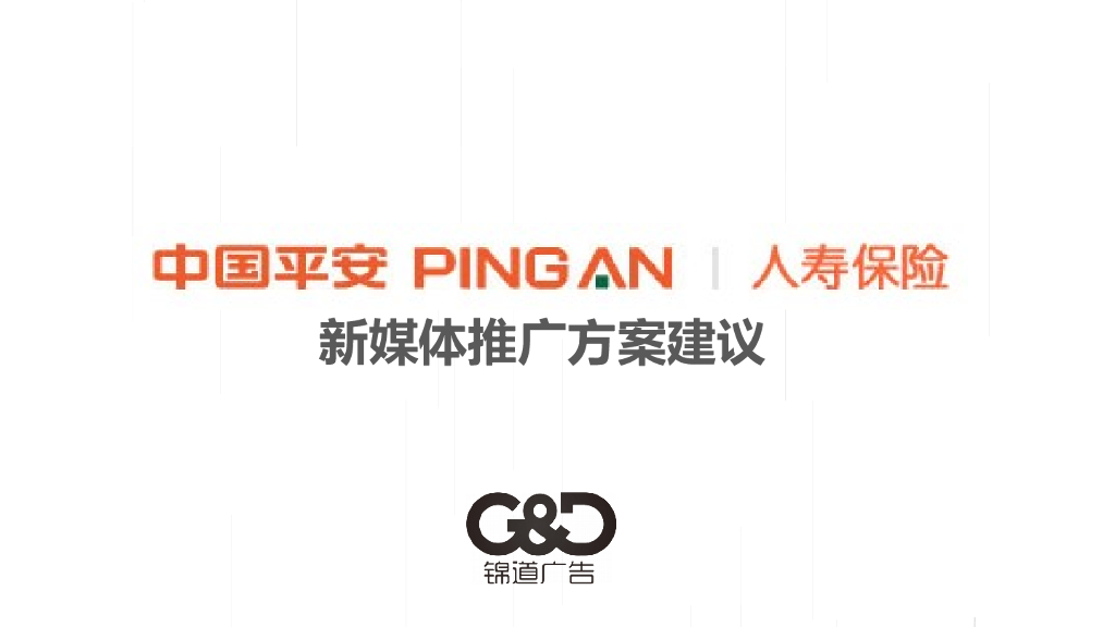 中国平安人寿保险新媒体推广方案