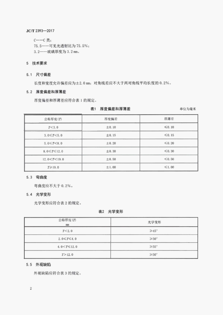 JC/T 2393-2017 标准预览