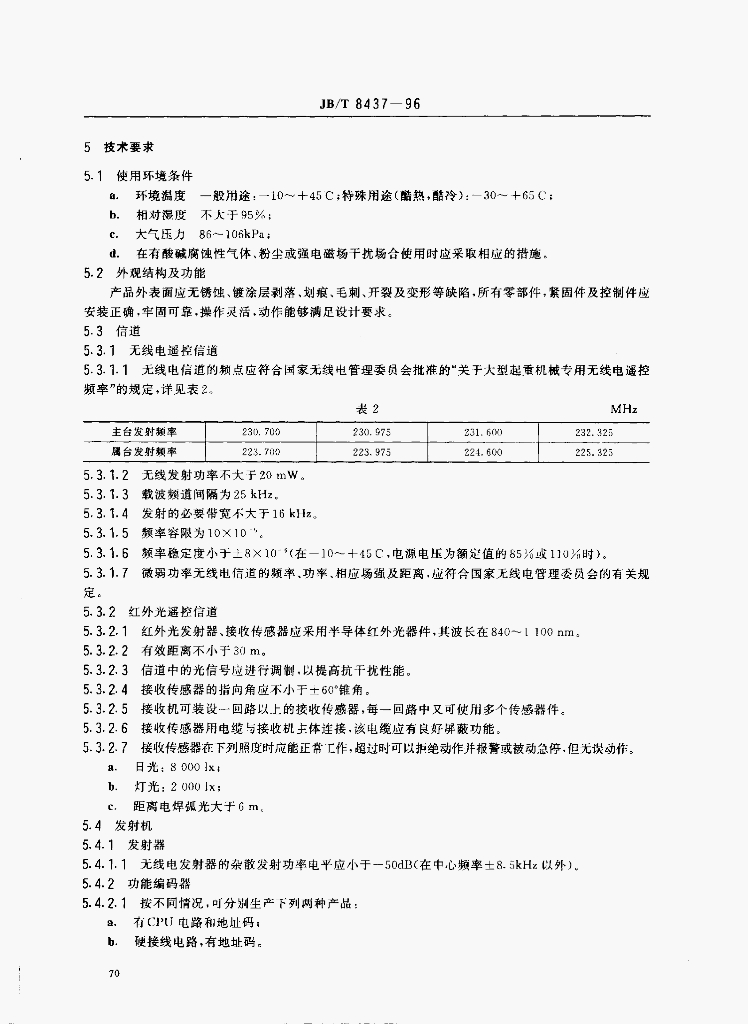 JB/T 8437-1996 标准预览