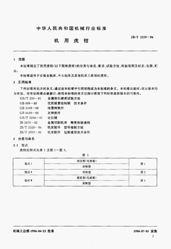JB/T 2329-1996 标准预览