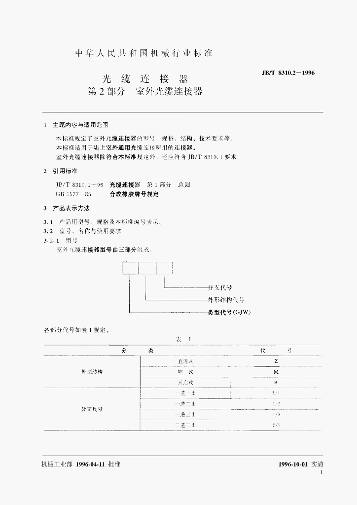 JB/T 8310.2-1996 标准预览