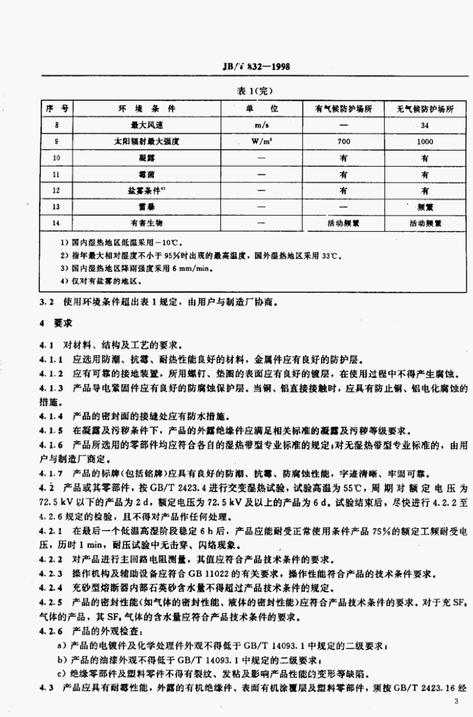 JB/T 832-1998 标准预览