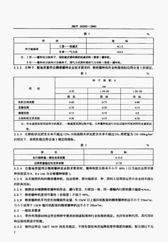 JB/T 10293-2001 标准预览