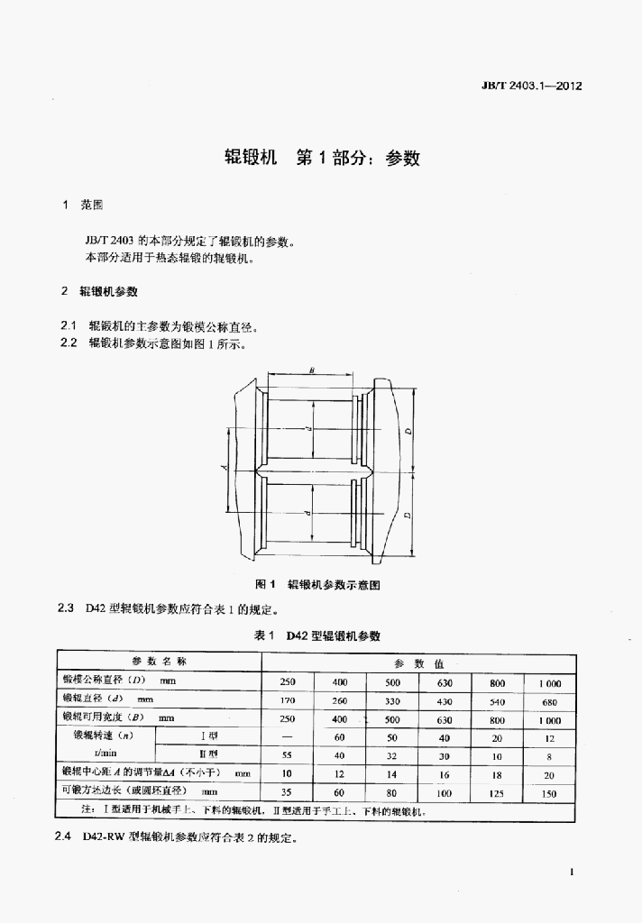 JB/T 2403.1-2012 标准预览