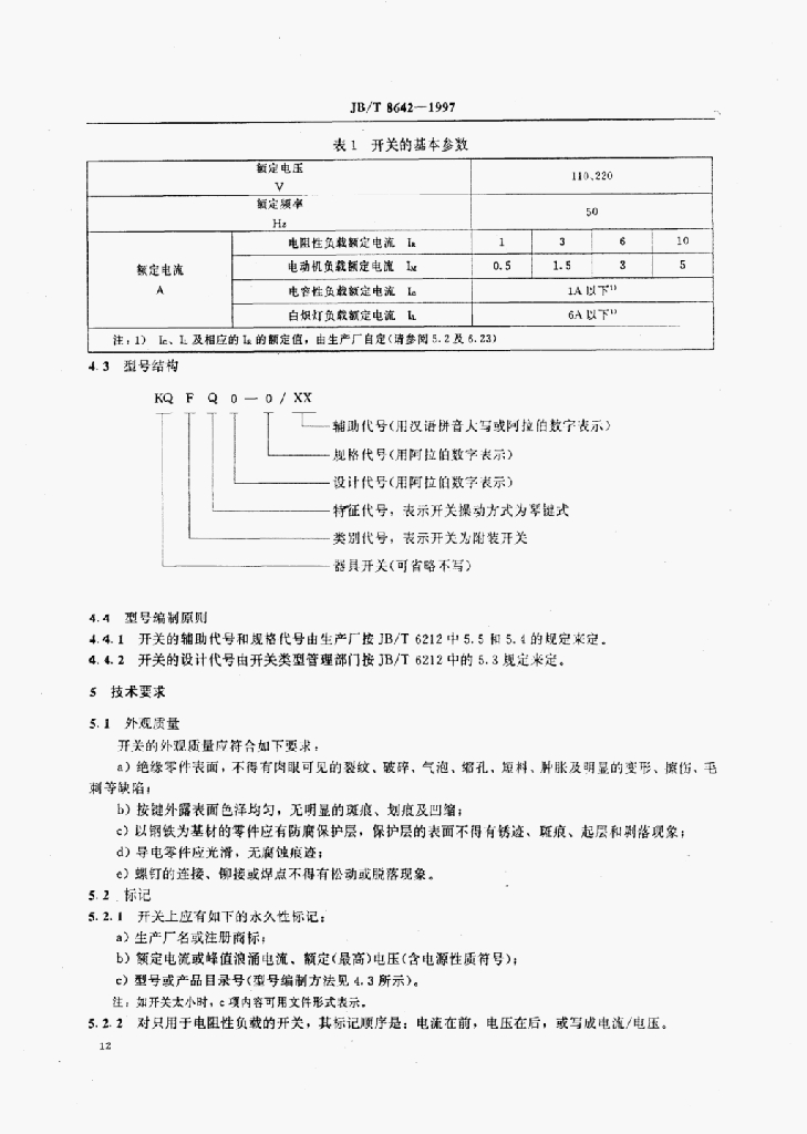 JB/T 8642-1997 标准预览