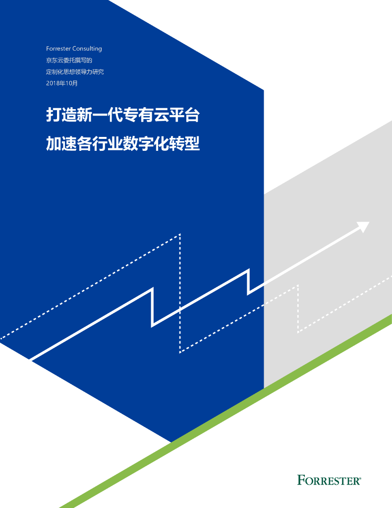 Forrester：打造新一代专有云平台加速各行业<em>数字化转型</em> 海报