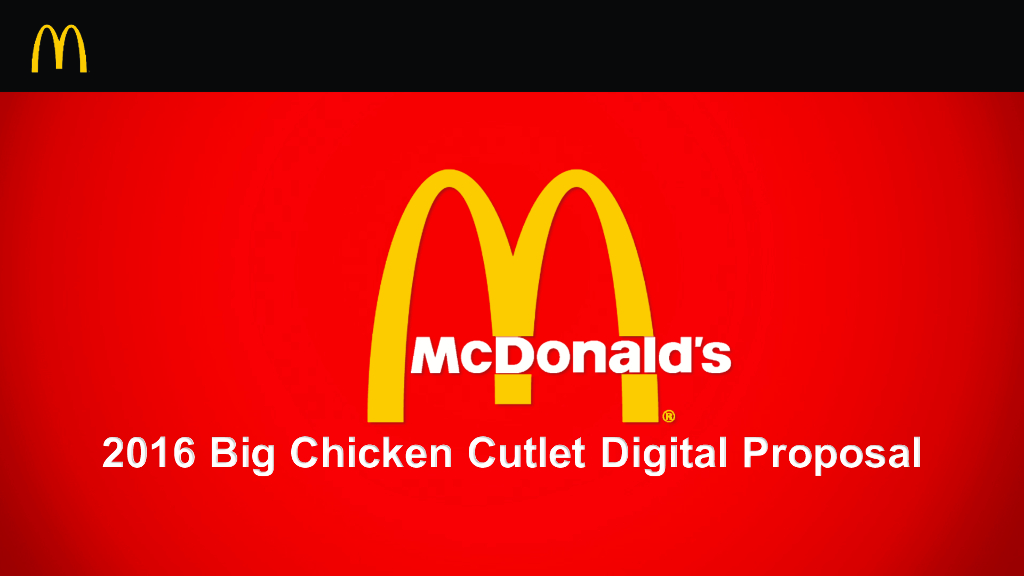 2016麦当劳那么大鸡排字互动营销方案