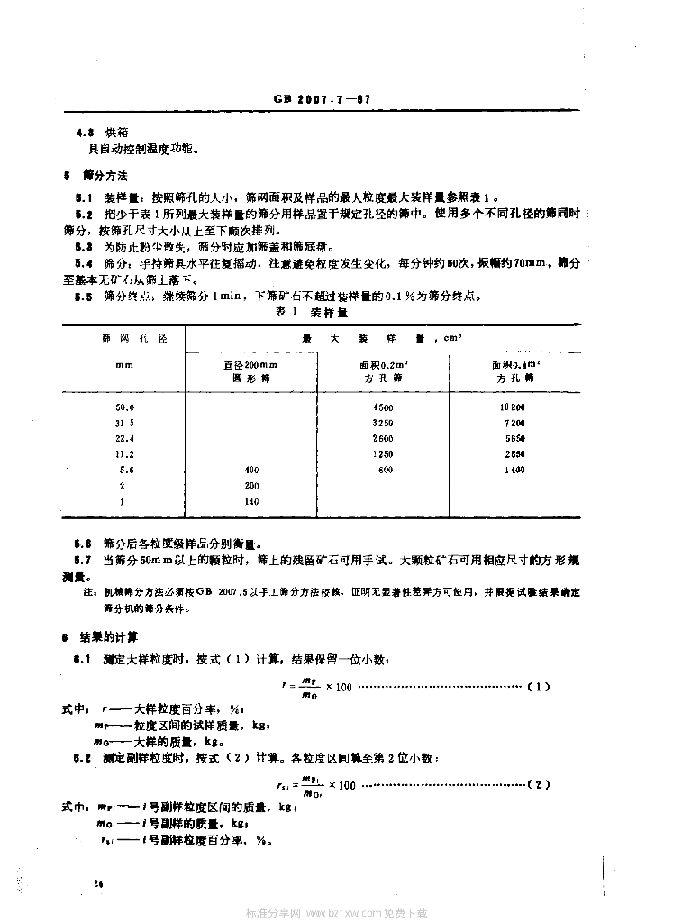 GB 2007.7-1987 标准预览