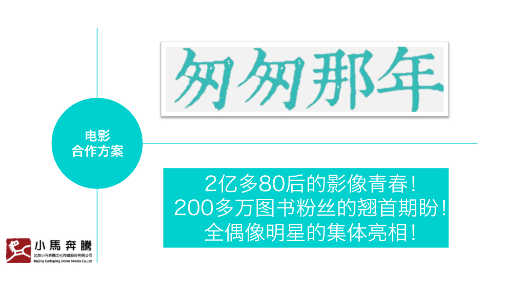 电影《匆匆那年》植入广告招商方案