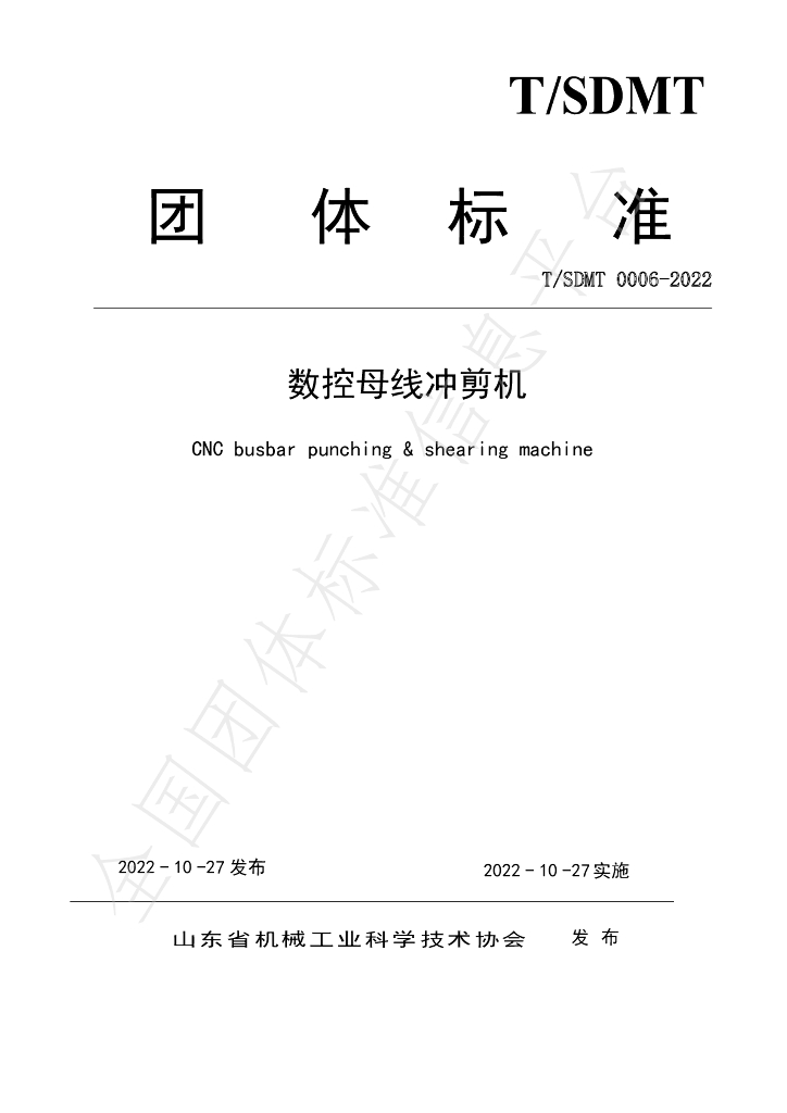 T/SDMT 0006-2022 标准预览