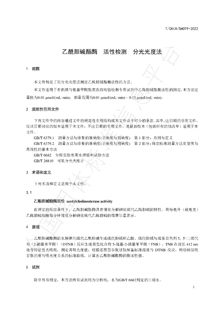 T/CAIA SHO19-2022 标准预览