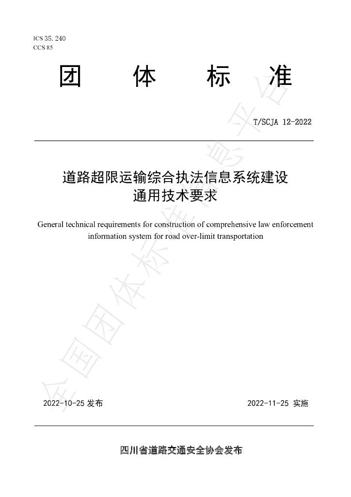 T/SCJA 12-2022 标准预览
