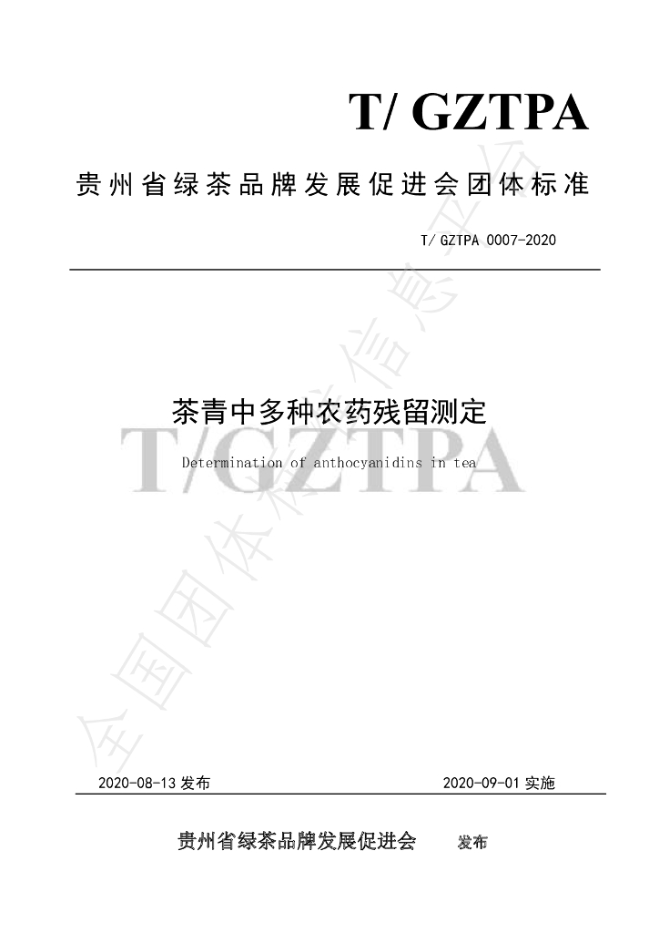 T/GZTPA 0007-2020 标准预览