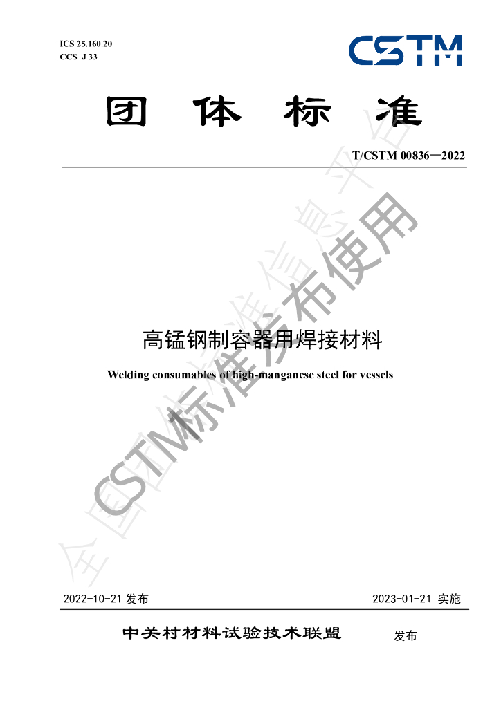 T/CSTM 00836-2022 标准预览