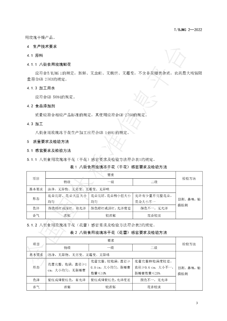 T/BJMG 2-2022 标准预览