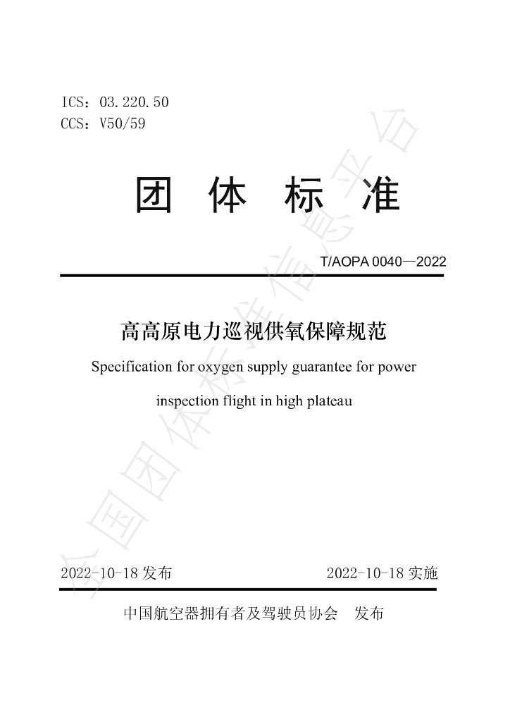 T/AOPA 0040-2022 标准预览