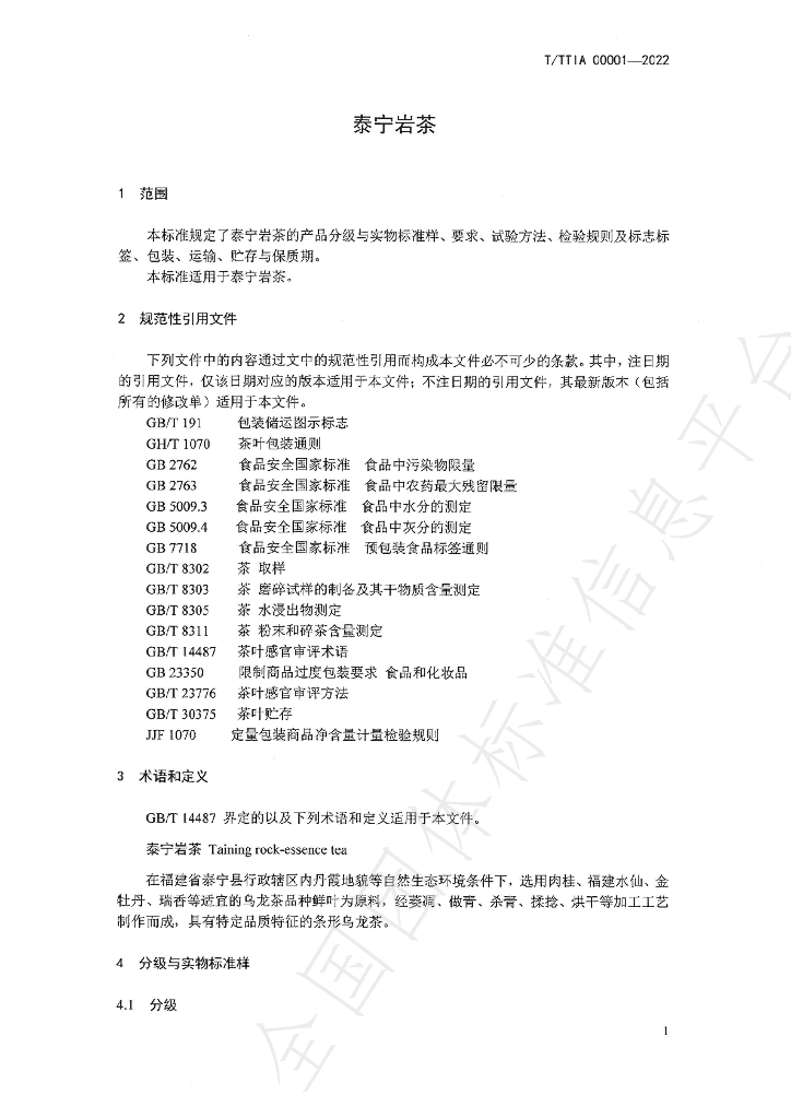 T/TTIA 00001-2022 标准预览