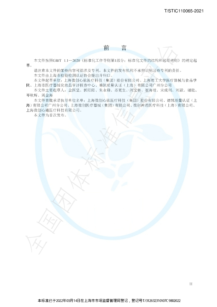 T/STIC 110065-2021 标准预览
