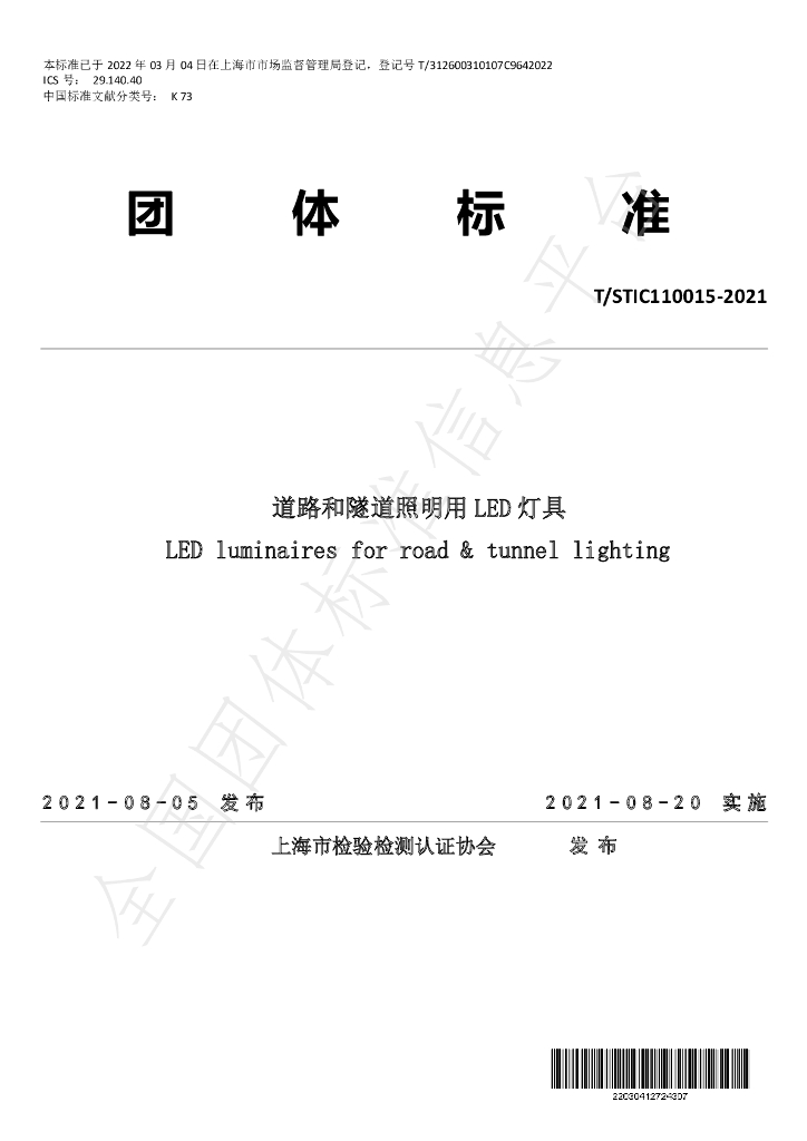 T/STIC 110015-2021 标准预览