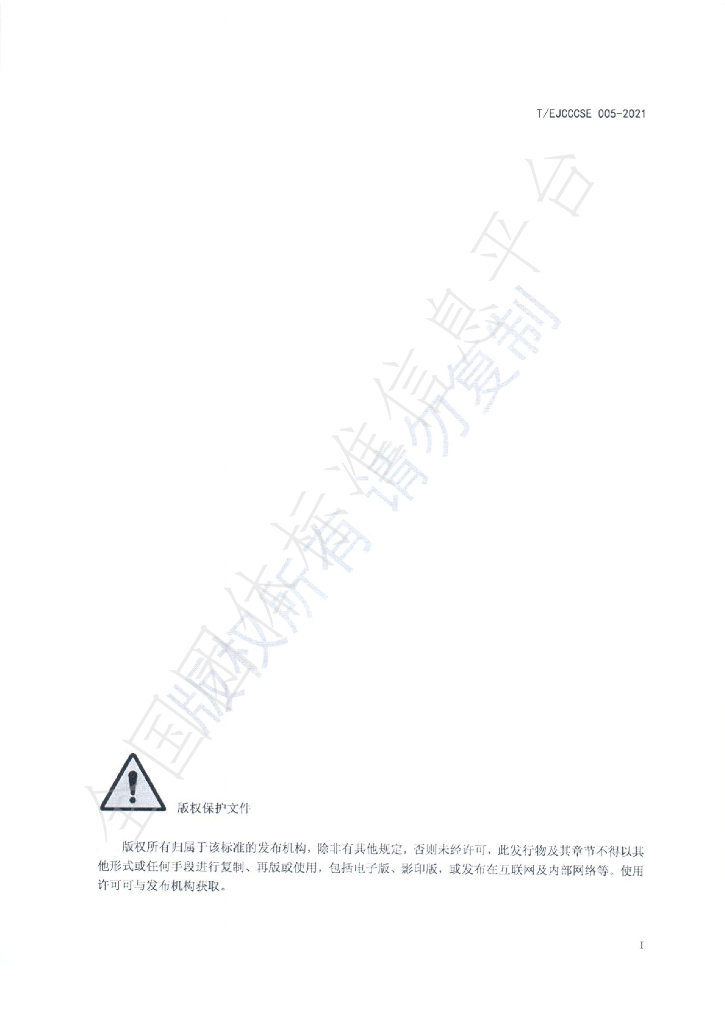 T/EJCCCSE 005-2021 标准预览