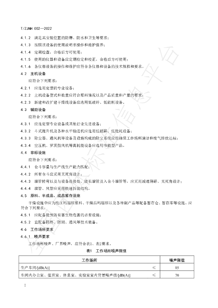 T/ZJNH 002-2022 标准预览